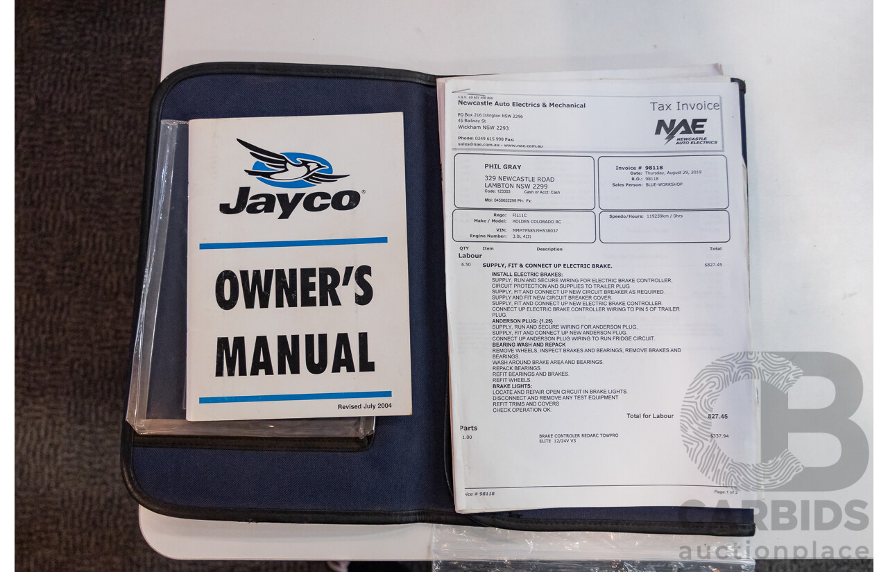 09/2000 Jayco Westport Caravan 18FT