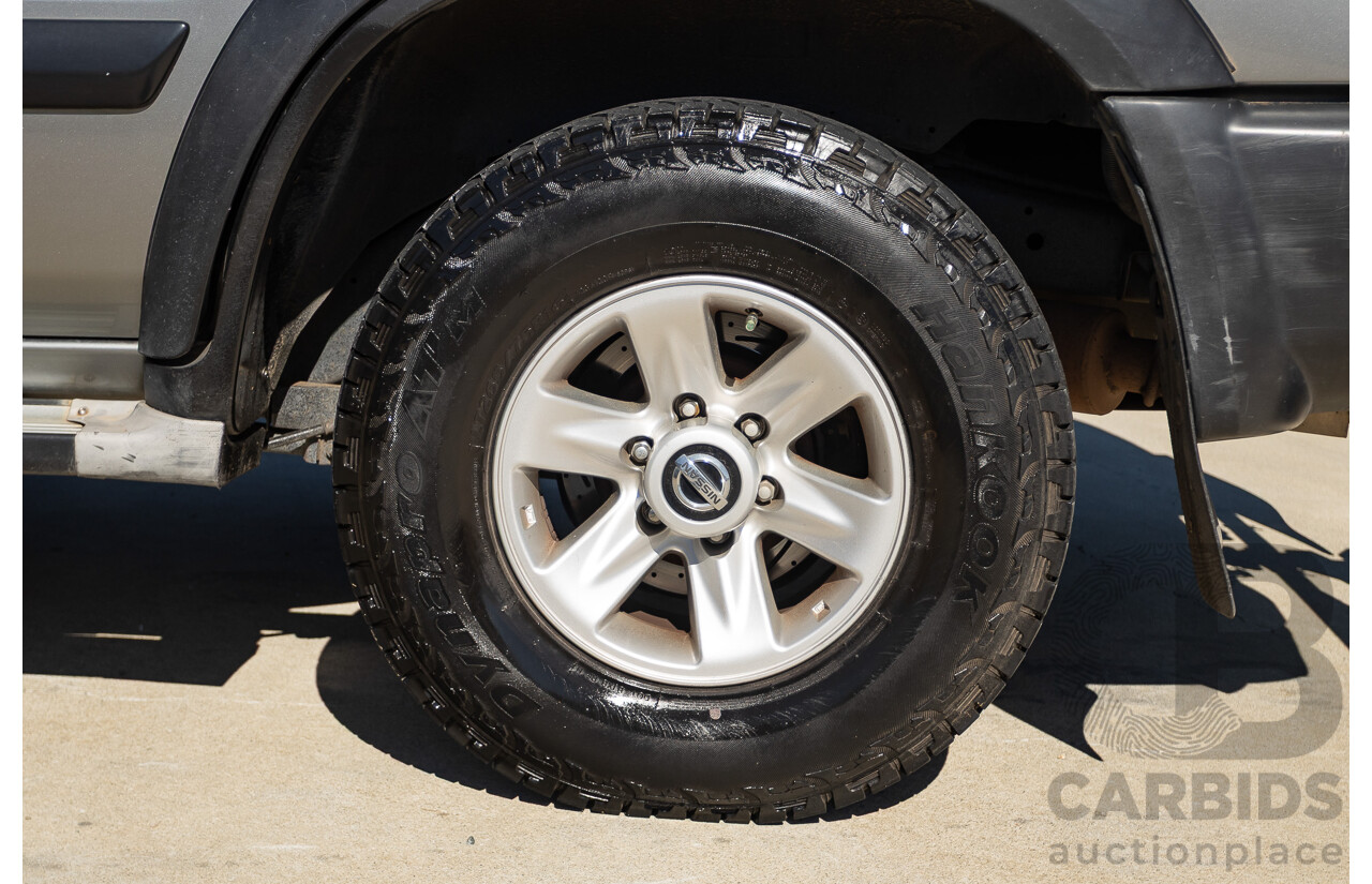 10/2002 Nissan Patrol ST (4x4) GU III 4d Wagon Grey 4.8L