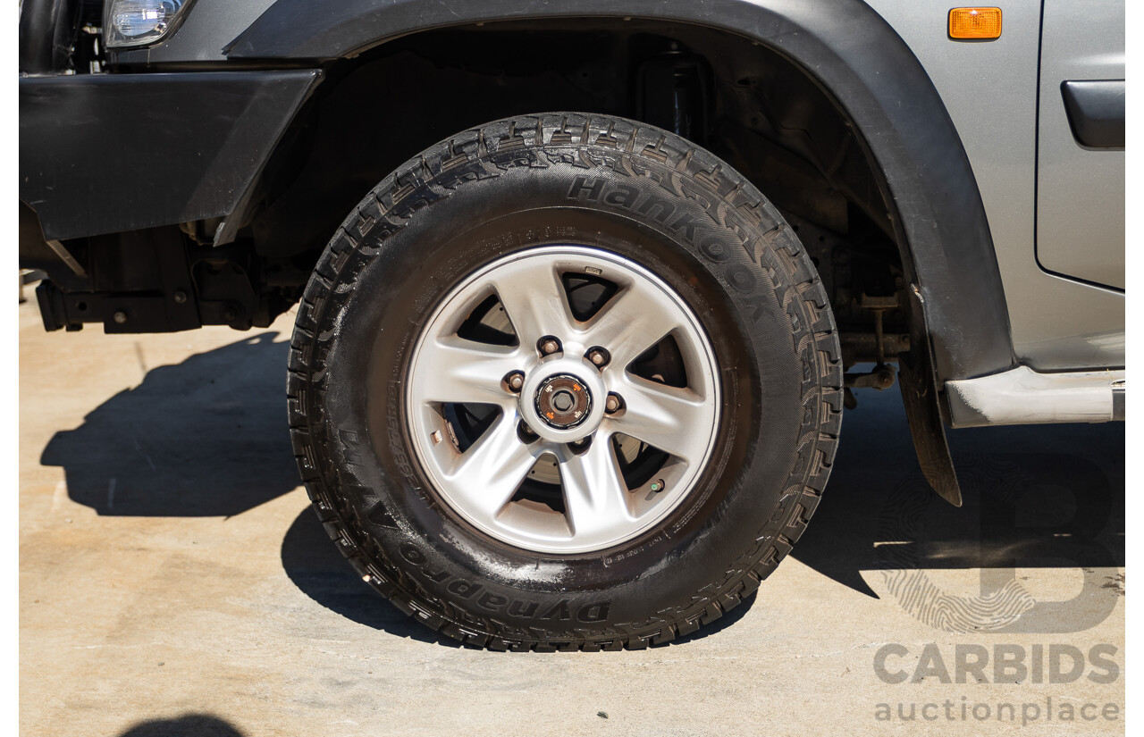 10/2002 Nissan Patrol ST (4x4) GU III 4d Wagon Grey 4.8L