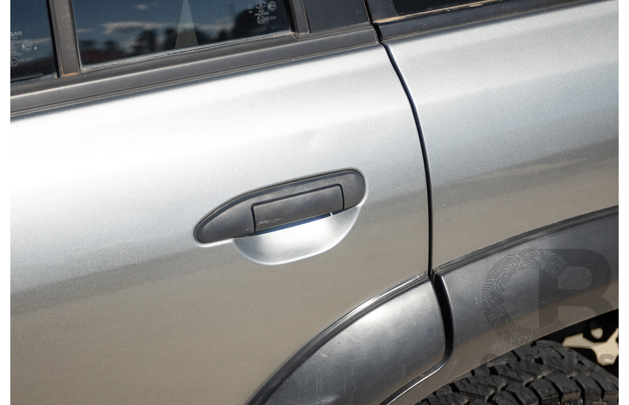 10/2002 Nissan Patrol ST (4x4) GU III 4d Wagon Grey 4.8L