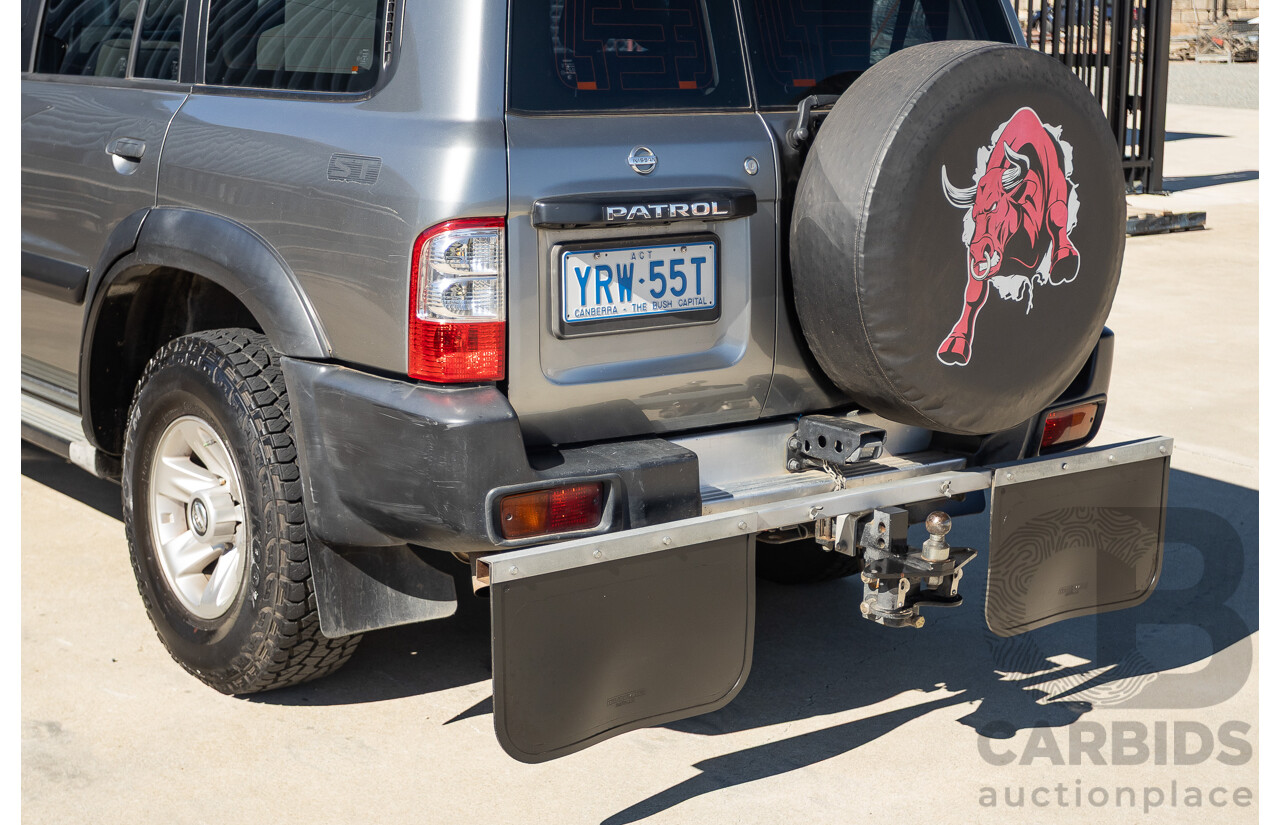 10/2002 Nissan Patrol ST (4x4) GU III 4d Wagon Grey 4.8L