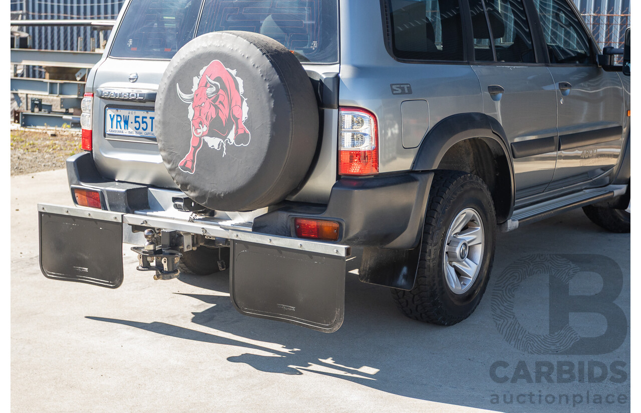 10/2002 Nissan Patrol ST (4x4) GU III 4d Wagon Grey 4.8L