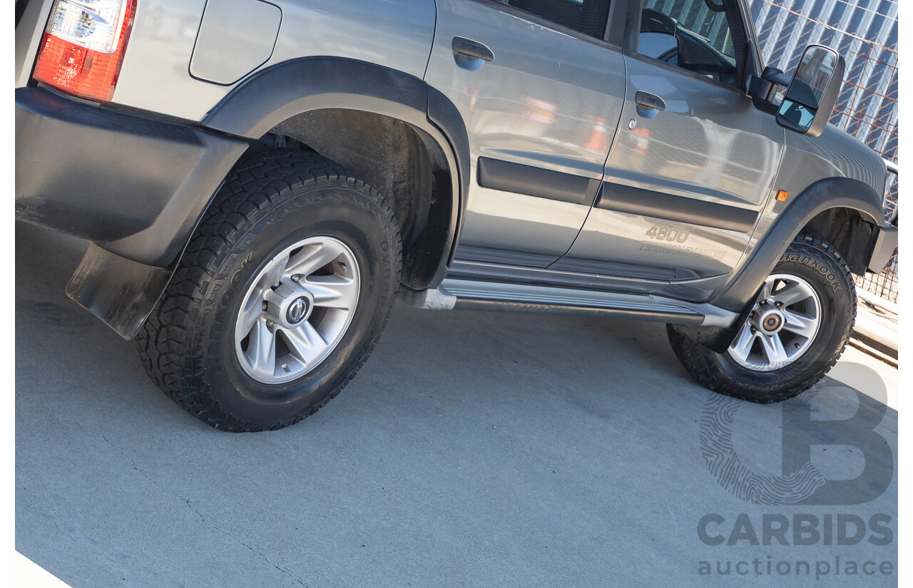 10/2002 Nissan Patrol ST (4x4) GU III 4d Wagon Grey 4.8L