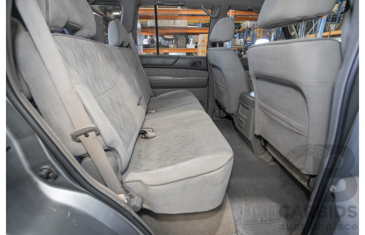 10/2002 Nissan Patrol ST (4x4) GU III 4d Wagon Grey 4.8L