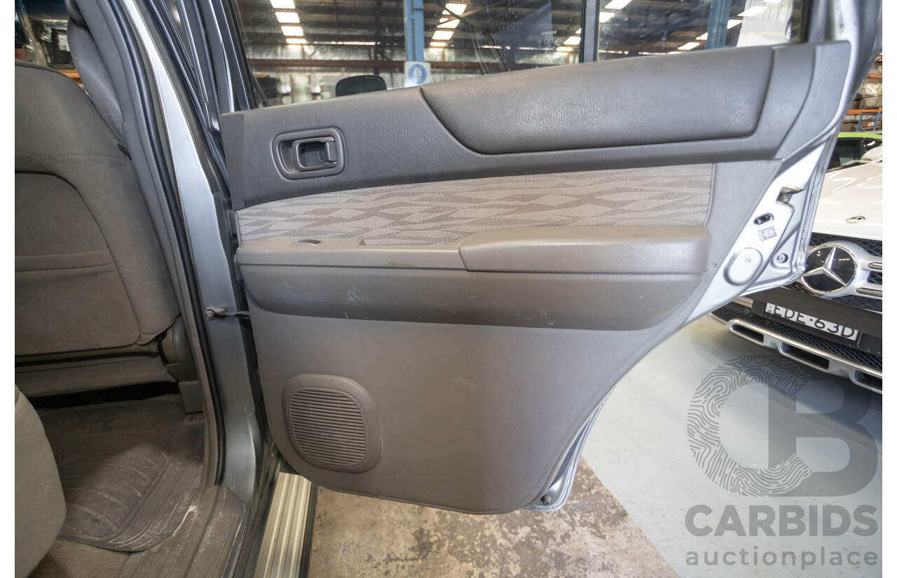 10/2002 Nissan Patrol ST (4x4) GU III 4d Wagon Grey 4.8L