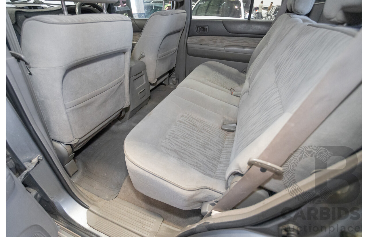 10/2002 Nissan Patrol ST (4x4) GU III 4d Wagon Grey 4.8L