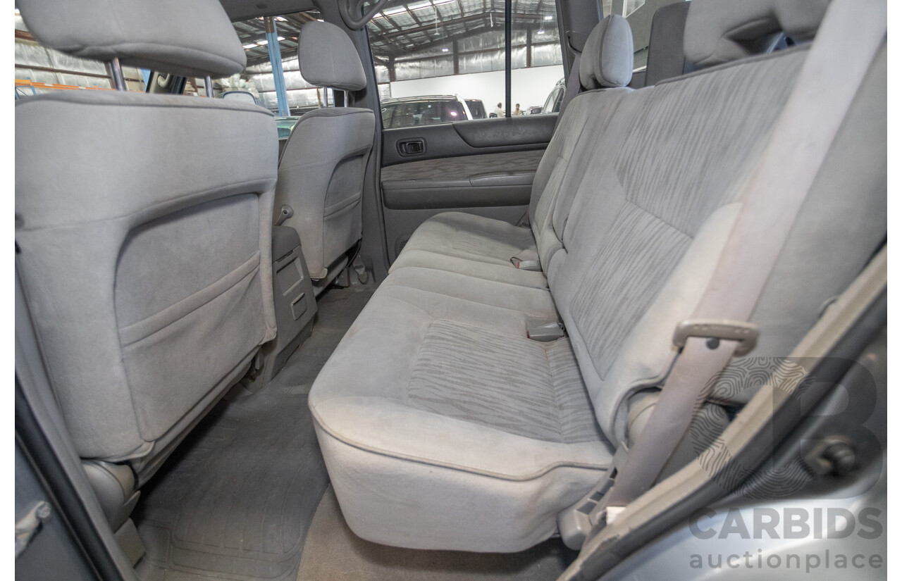 10/2002 Nissan Patrol ST (4x4) GU III 4d Wagon Grey 4.8L