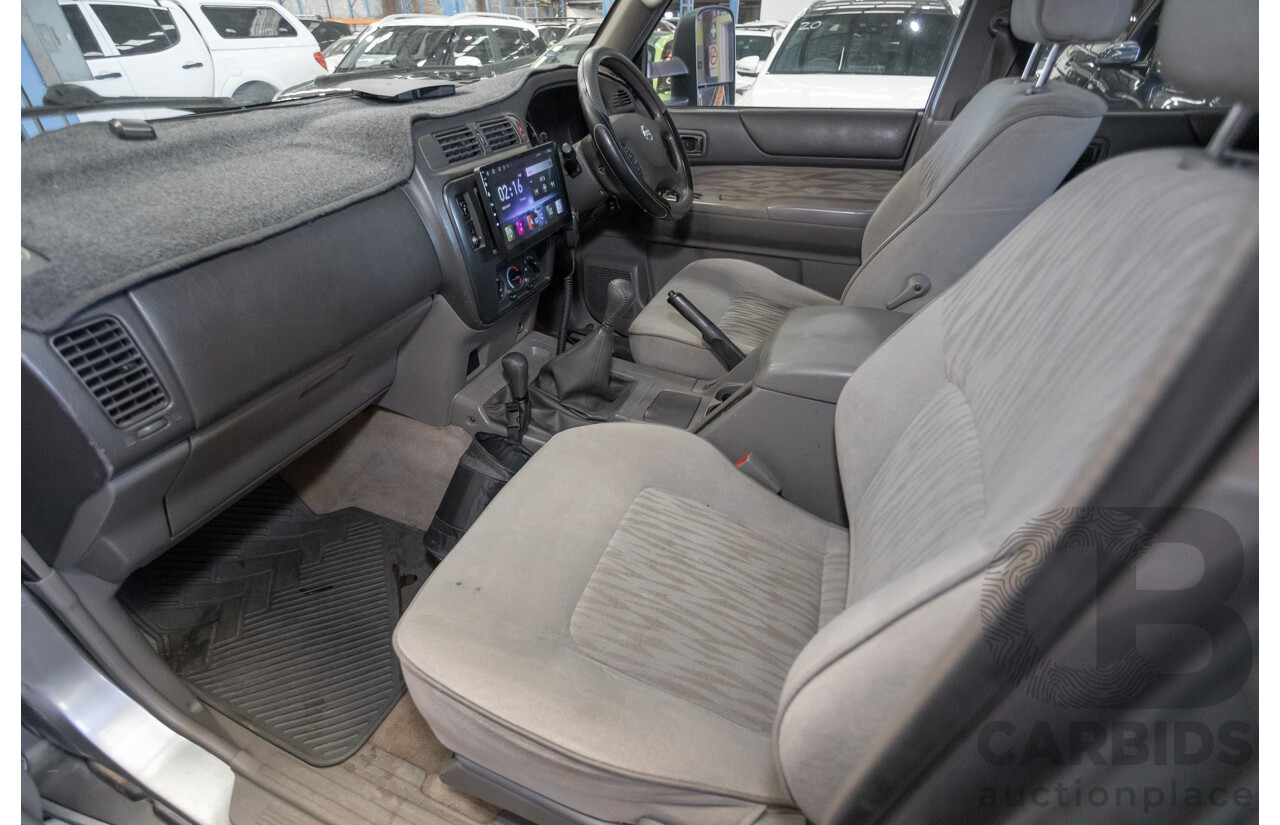 10/2002 Nissan Patrol ST (4x4) GU III 4d Wagon Grey 4.8L