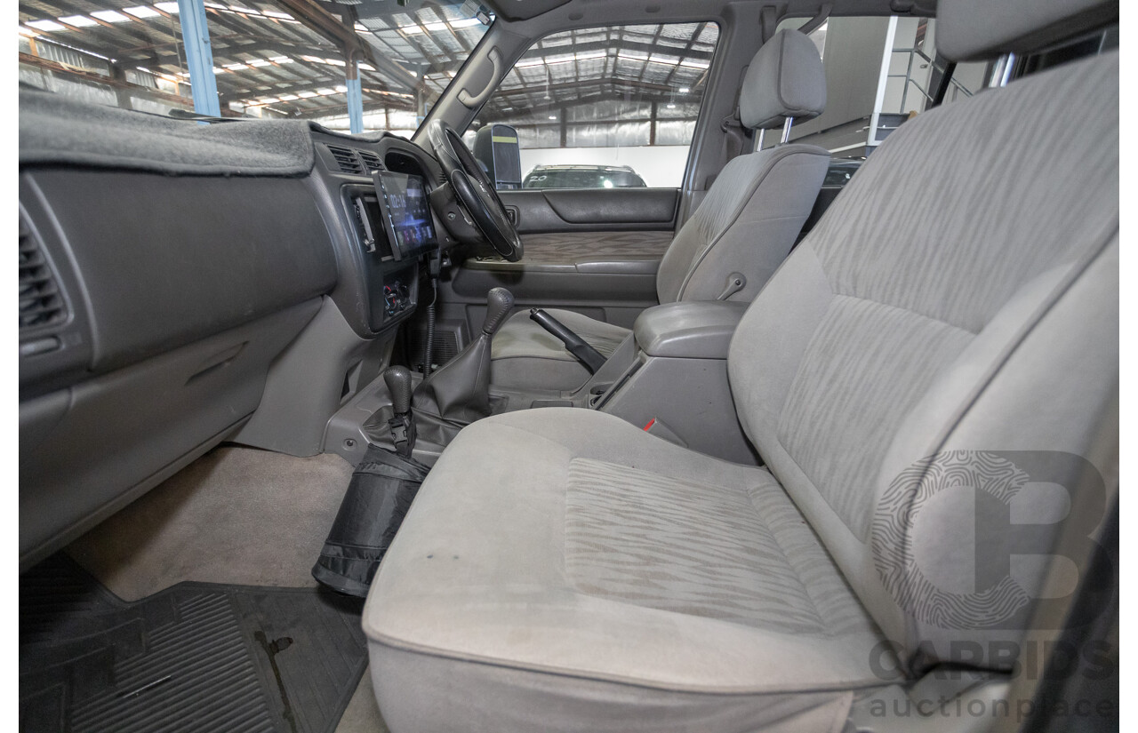 10/2002 Nissan Patrol ST (4x4) GU III 4d Wagon Grey 4.8L