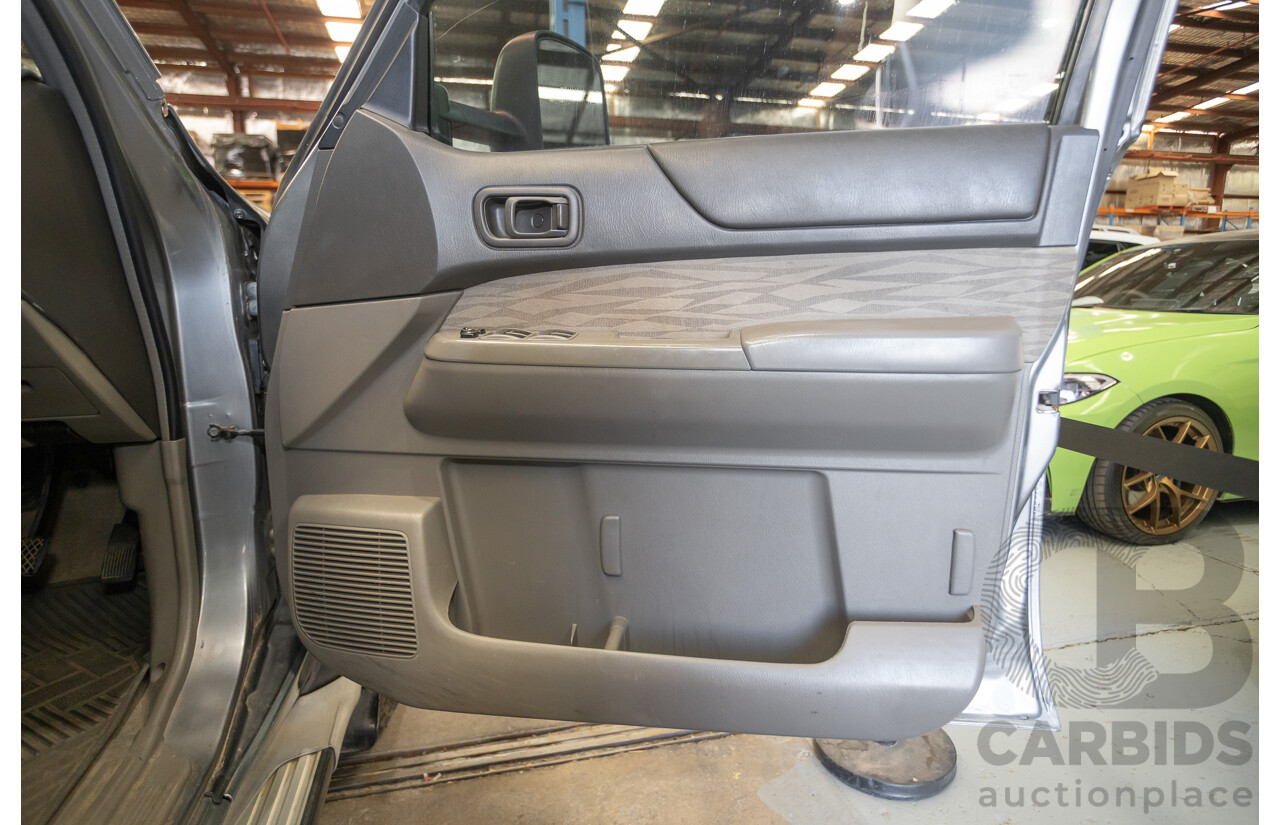 10/2002 Nissan Patrol ST (4x4) GU III 4d Wagon Grey 4.8L