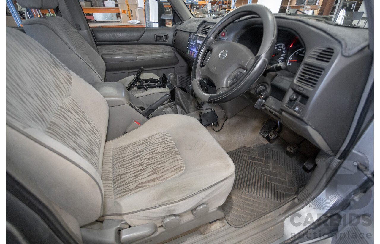 10/2002 Nissan Patrol ST (4x4) GU III 4d Wagon Grey 4.8L