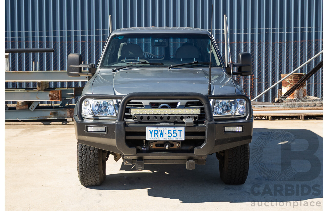 10/2002 Nissan Patrol ST (4x4) GU III 4d Wagon Grey 4.8L