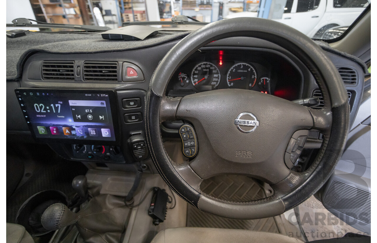 10/2002 Nissan Patrol ST (4x4) GU III 4d Wagon Grey 4.8L