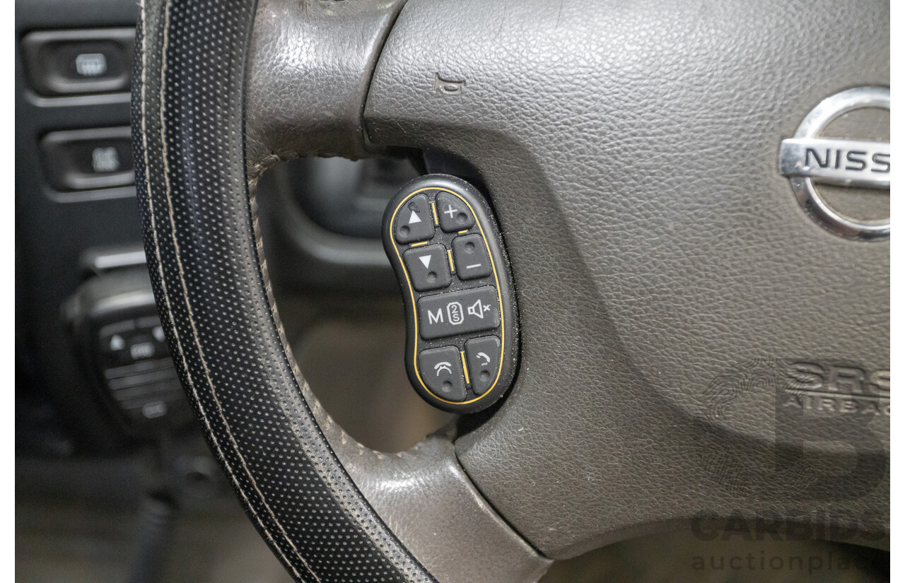 10/2002 Nissan Patrol ST (4x4) GU III 4d Wagon Grey 4.8L