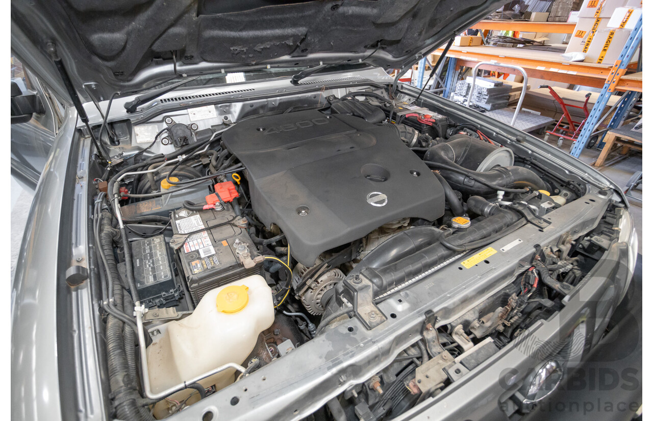 10/2002 Nissan Patrol ST (4x4) GU III 4d Wagon Grey 4.8L