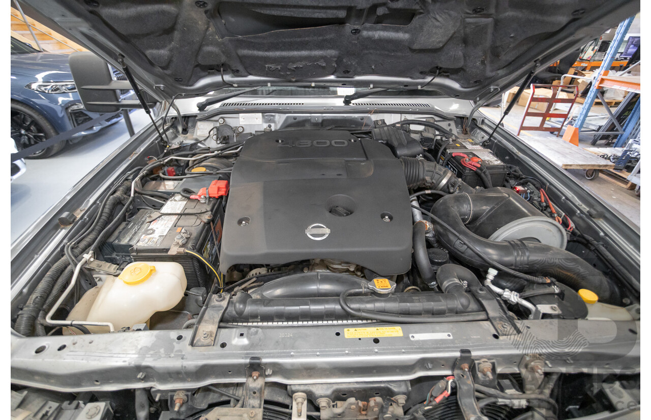 10/2002 Nissan Patrol ST (4x4) GU III 4d Wagon Grey 4.8L