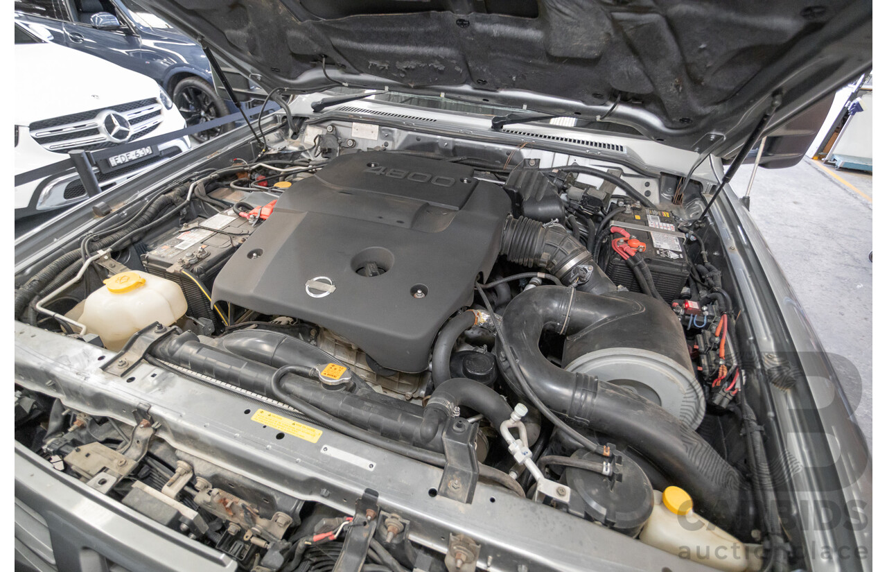 10/2002 Nissan Patrol ST (4x4) GU III 4d Wagon Grey 4.8L