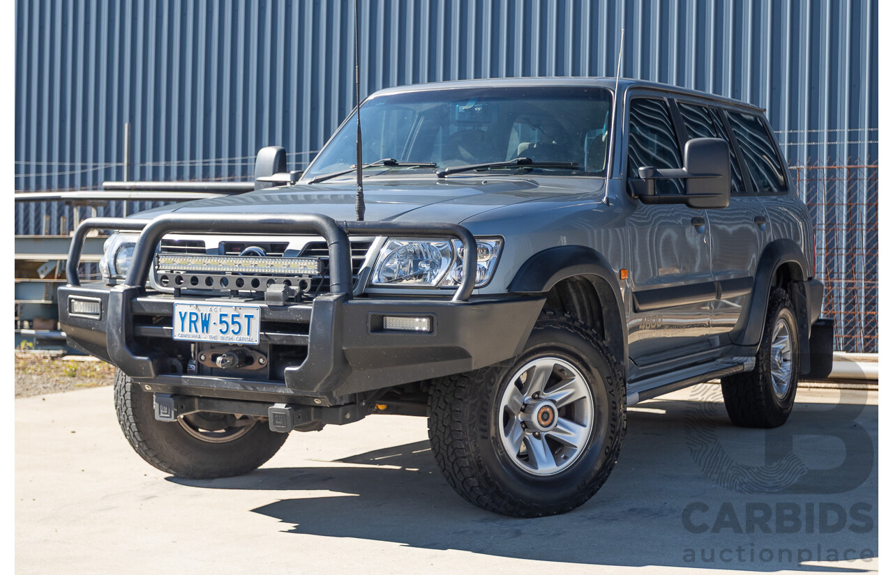 10/2002 Nissan Patrol ST (4x4) GU III 4d Wagon Grey 4.8L