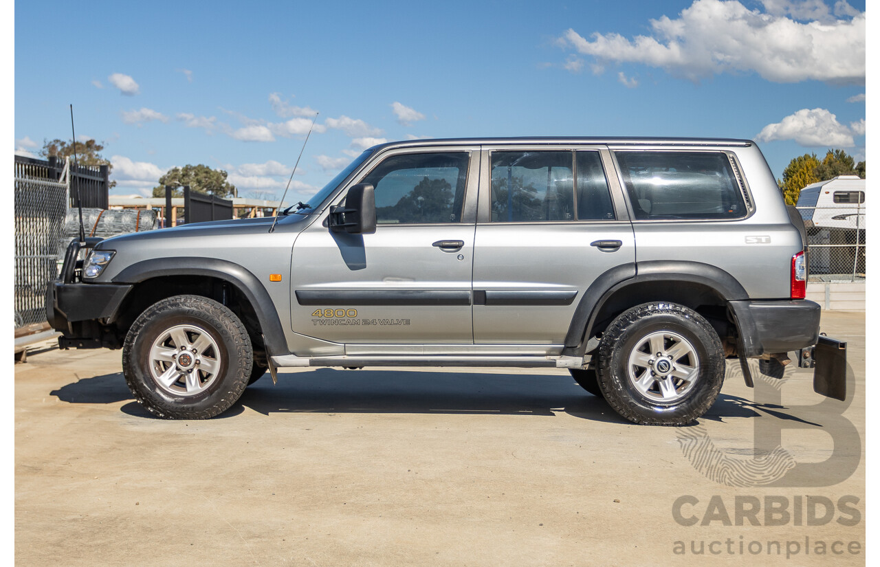 10/2002 Nissan Patrol ST (4x4) GU III 4d Wagon Grey 4.8L