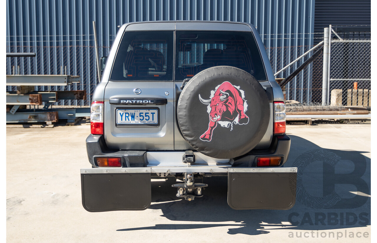 10/2002 Nissan Patrol ST (4x4) GU III 4d Wagon Grey 4.8L