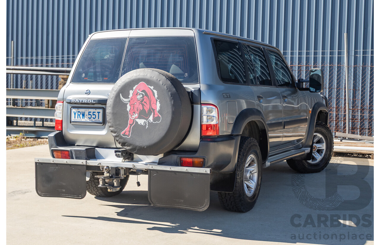 10/2002 Nissan Patrol ST (4x4) GU III 4d Wagon Grey 4.8L