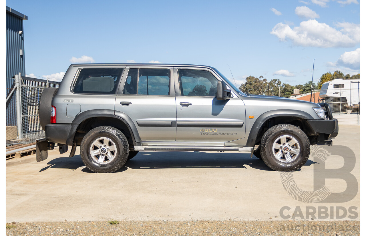 10/2002 Nissan Patrol ST (4x4) GU III 4d Wagon Grey 4.8L