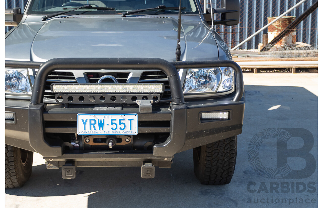 10/2002 Nissan Patrol ST (4x4) GU III 4d Wagon Grey 4.8L