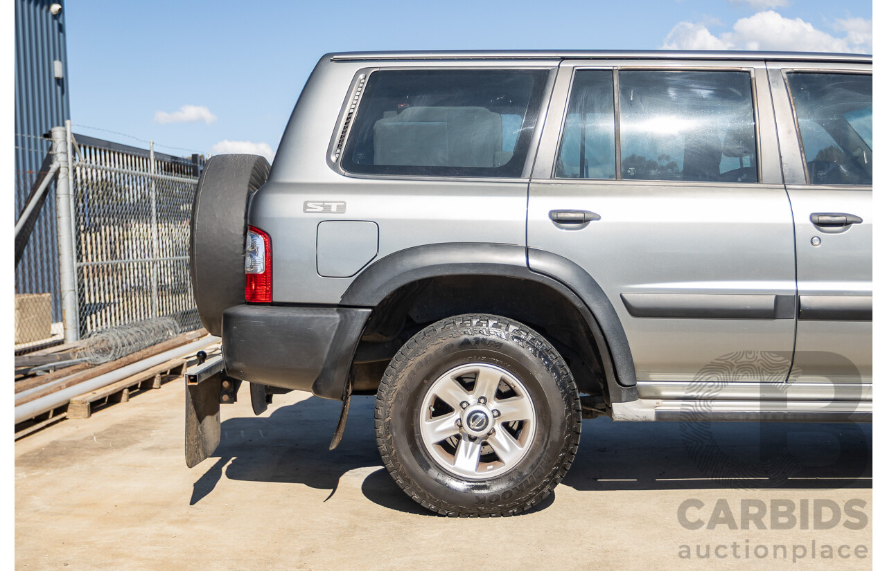 10/2002 Nissan Patrol ST (4x4) GU III 4d Wagon Grey 4.8L