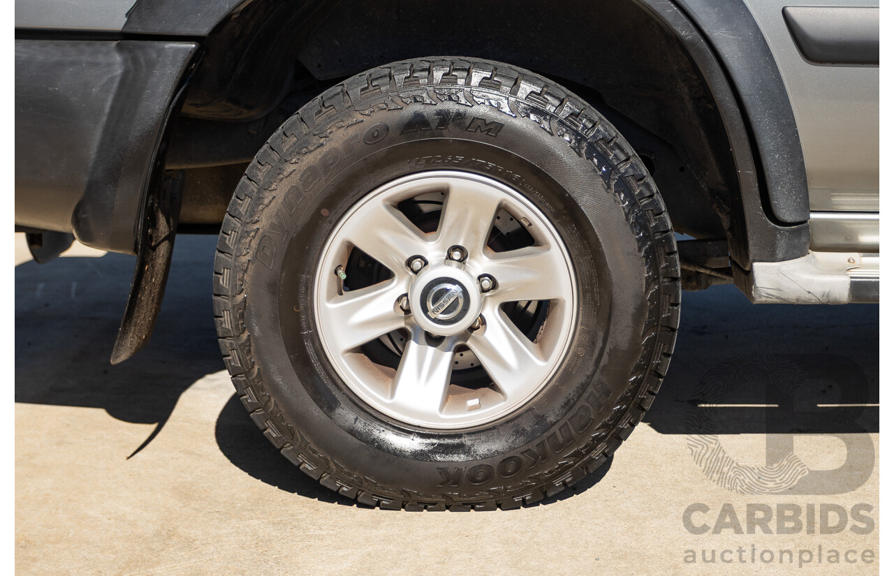 10/2002 Nissan Patrol ST (4x4) GU III 4d Wagon Grey 4.8L