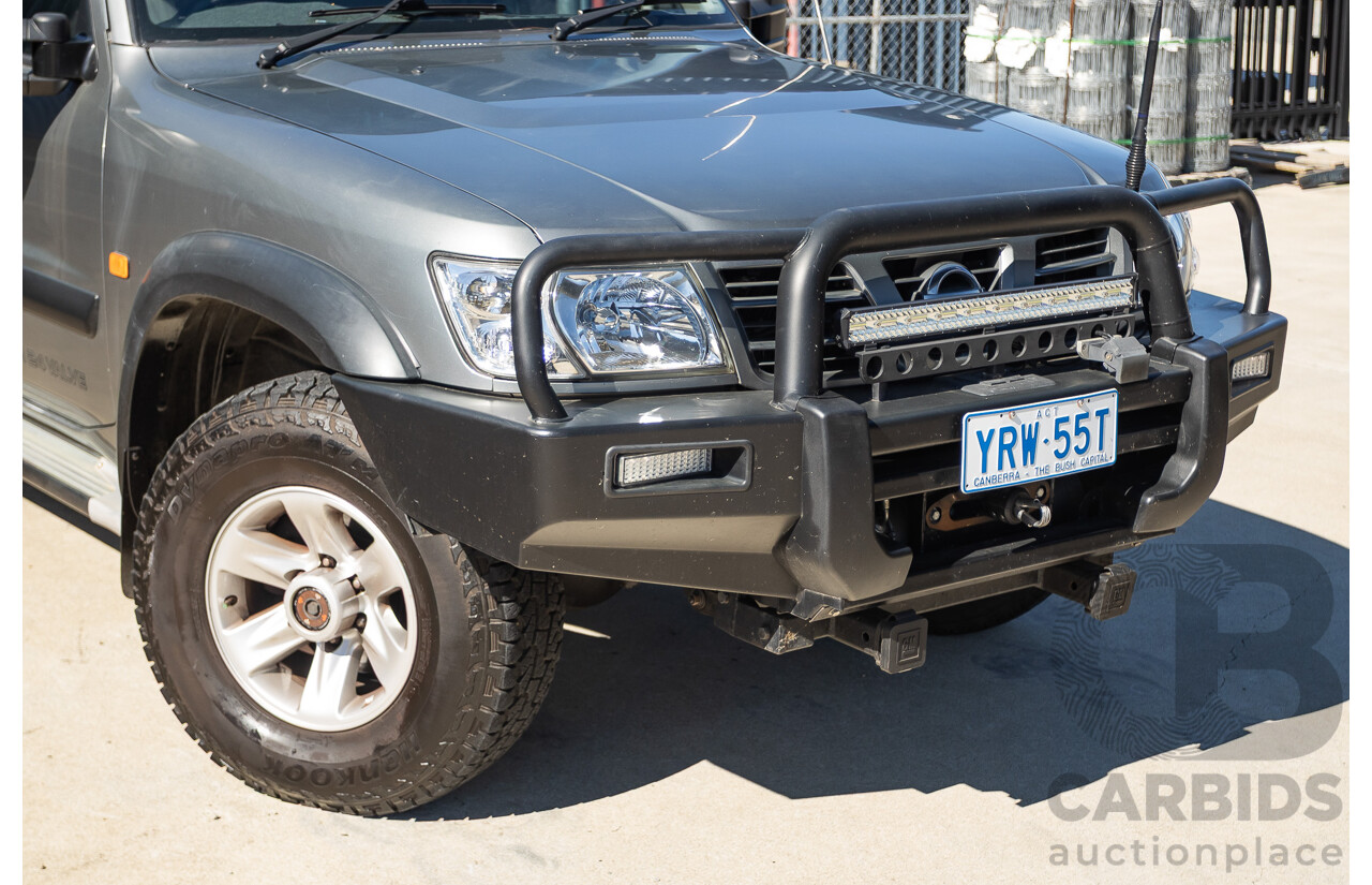 10/2002 Nissan Patrol ST (4x4) GU III 4d Wagon Grey 4.8L