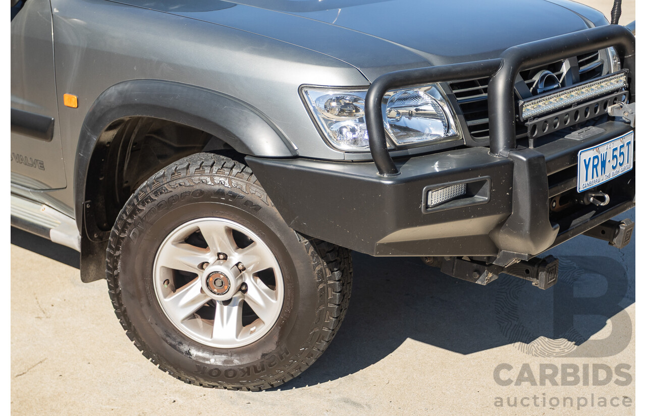 10/2002 Nissan Patrol ST (4x4) GU III 4d Wagon Grey 4.8L