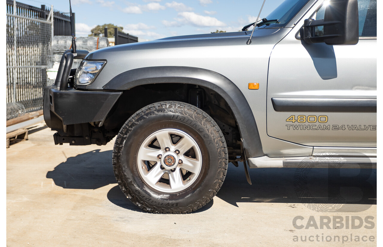 10/2002 Nissan Patrol ST (4x4) GU III 4d Wagon Grey 4.8L