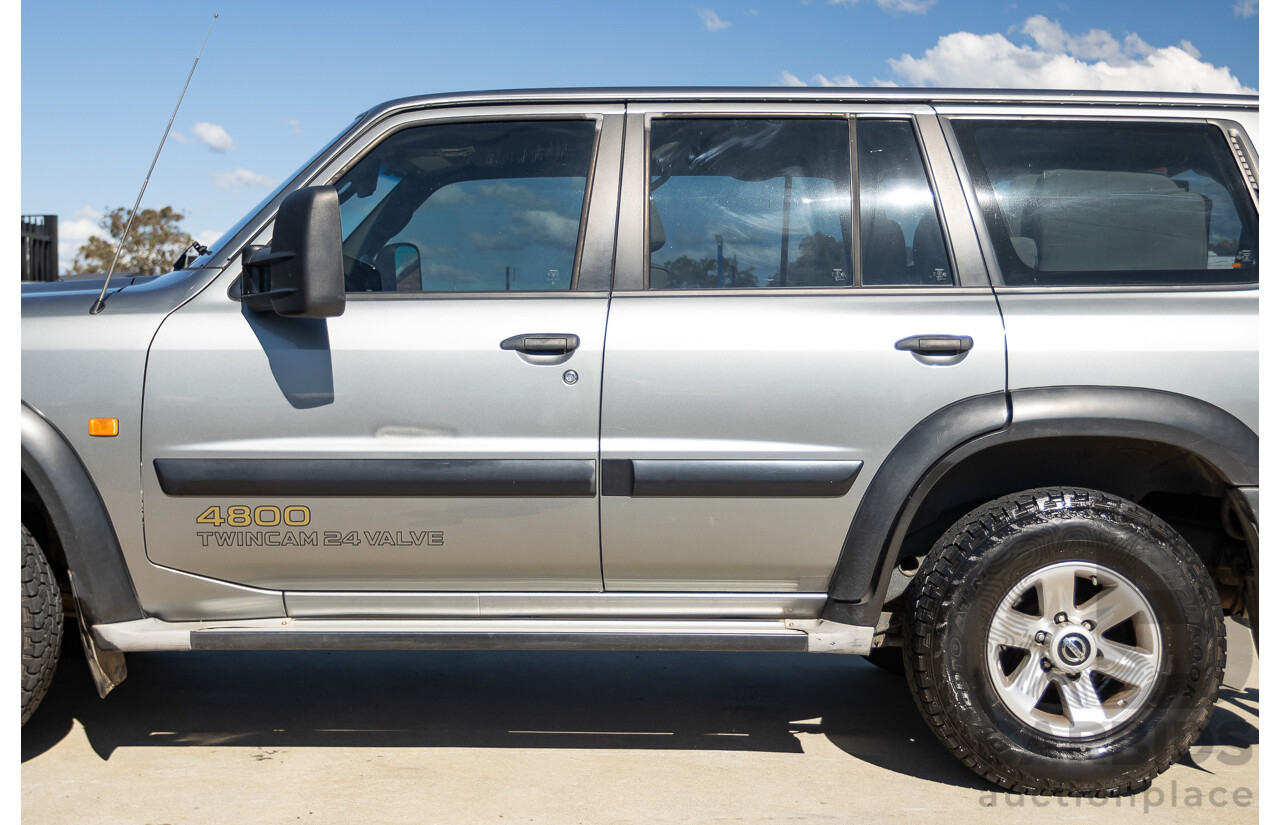 10/2002 Nissan Patrol ST (4x4) GU III 4d Wagon Grey 4.8L