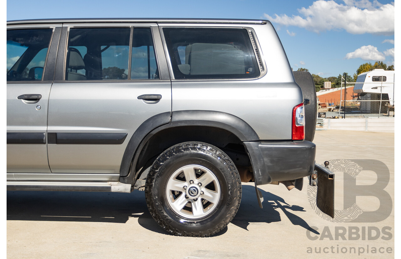 10/2002 Nissan Patrol ST (4x4) GU III 4d Wagon Grey 4.8L