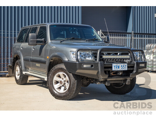 10/2002 Nissan Patrol ST (4x4) GU III 4d Wagon Grey 4.8L