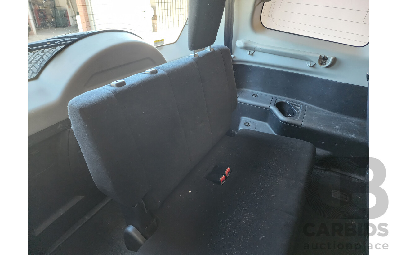 10/2011 Mitsubishi Pajero GLS LWB (4x4) NT MY11 4d Wagon White 3.2L