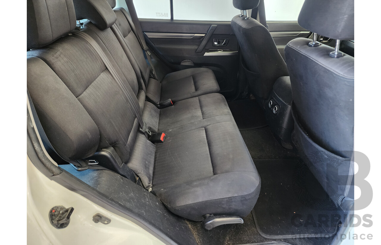 10/2011 Mitsubishi Pajero GLS LWB (4x4) NT MY11 4d Wagon White 3.2L