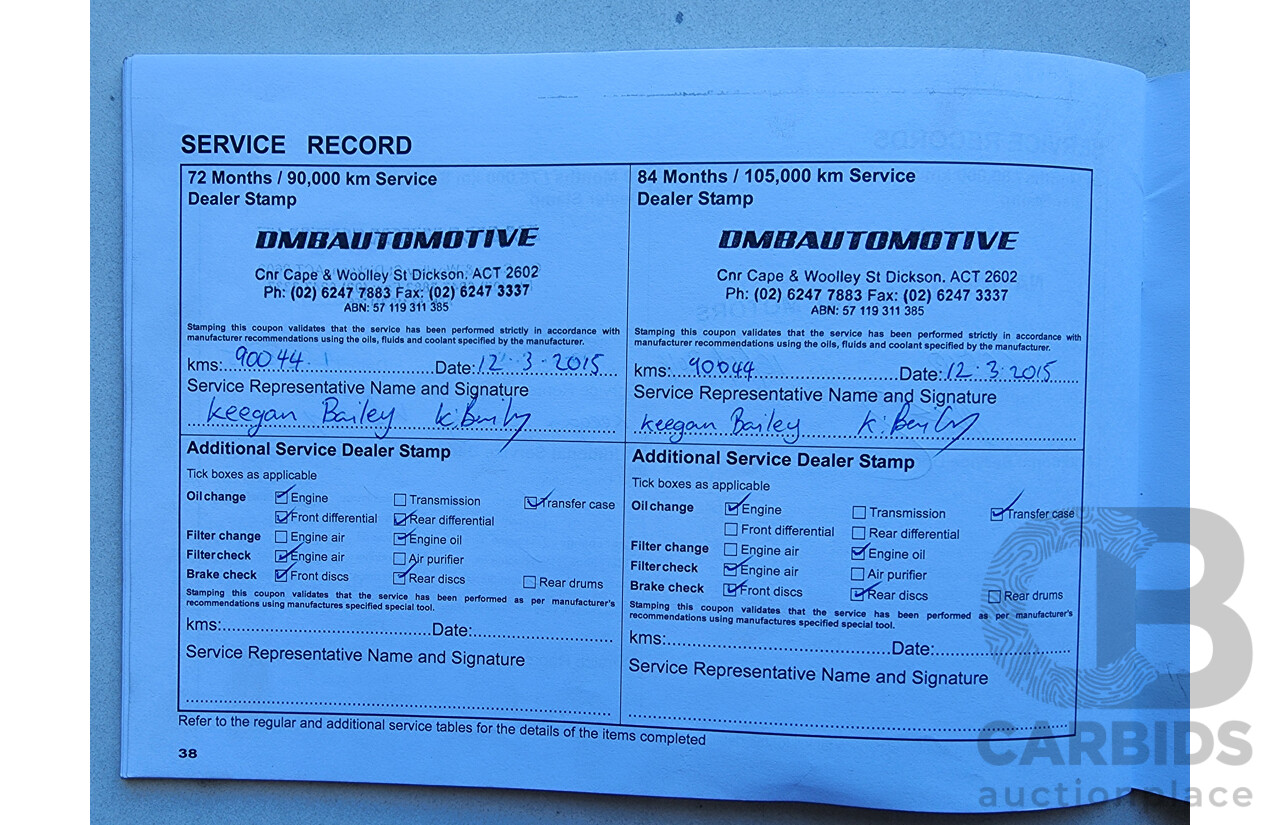 10/2011 Mitsubishi Pajero GLS LWB (4x4) NT MY11 4d Wagon White 3.2L