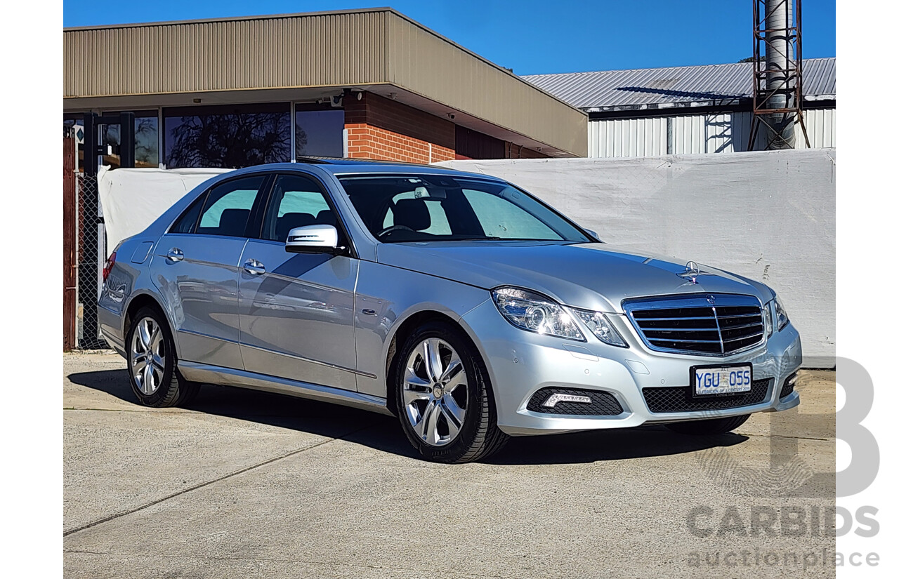4/2010 Mercedes-Benz E250 CGI Avantgarde 212 4d Sedan Silver 1.8L