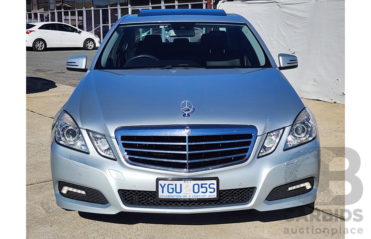 4/2010 Mercedes-Benz E250 CGI Avantgarde 212 4d Sedan Silver 1.8L