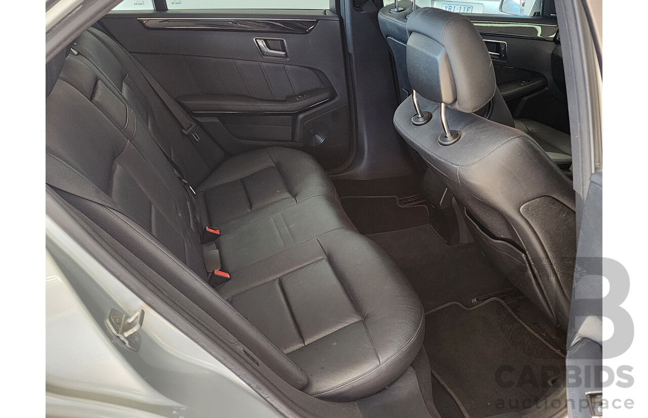 4/2010 Mercedes-Benz E250 CGI Avantgarde 212 4d Sedan Silver 1.8L