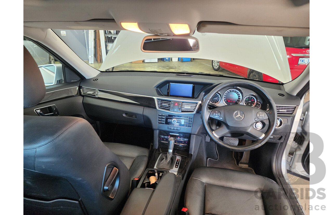 4/2010 Mercedes-Benz E250 CGI Avantgarde 212 4d Sedan Silver 1.8L