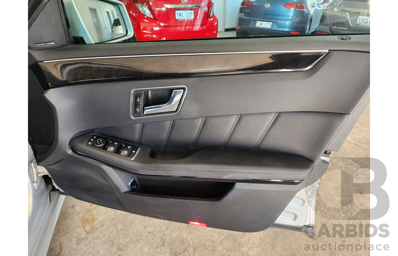 4/2010 Mercedes-Benz E250 CGI Avantgarde 212 4d Sedan Silver 1.8L