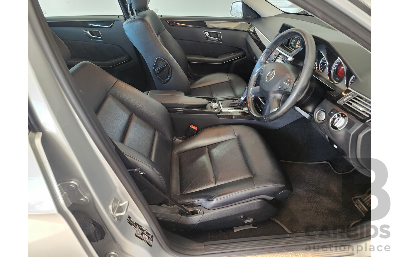 4/2010 Mercedes-Benz E250 CGI Avantgarde 212 4d Sedan Silver 1.8L