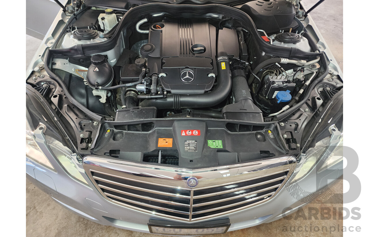 4/2010 Mercedes-Benz E250 CGI Avantgarde 212 4d Sedan Silver 1.8L