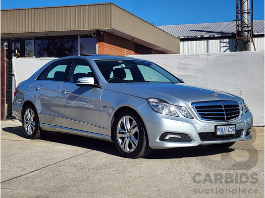 4/2010 Mercedes-Benz E250 CGI Avantgarde 212 4d Sedan Silver 1.8L