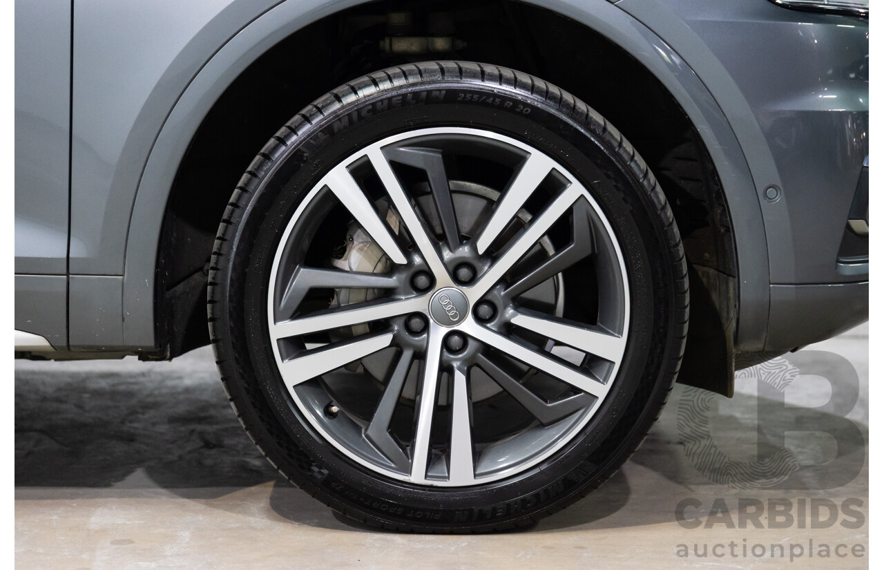 10/2019 Audi Q5 40 TDI Quattro Sport (AWD) FY MY19 4d Wagon Monsoon Grey Metallic Turbo Diesel 2.0L