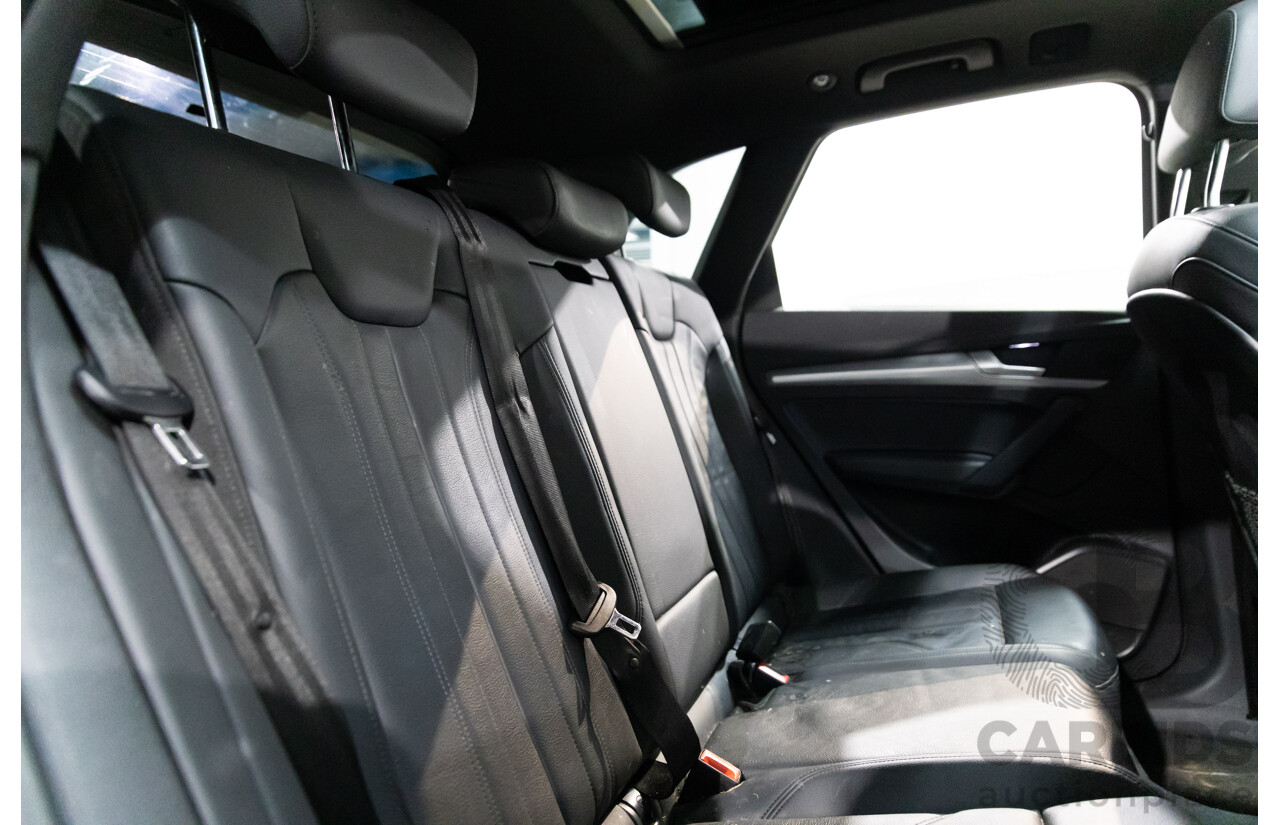 10/2019 Audi Q5 40 TDI Quattro Sport (AWD) FY MY19 4d Wagon Monsoon Grey Metallic Turbo Diesel 2.0L