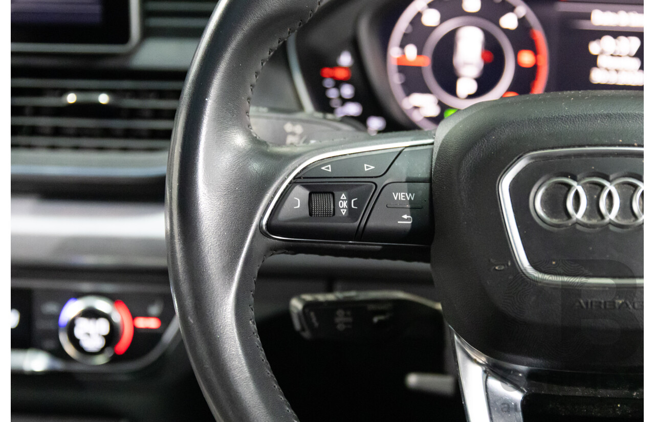 10/2019 Audi Q5 40 TDI Quattro Sport (AWD) FY MY19 4d Wagon Monsoon Grey Metallic Turbo Diesel 2.0L