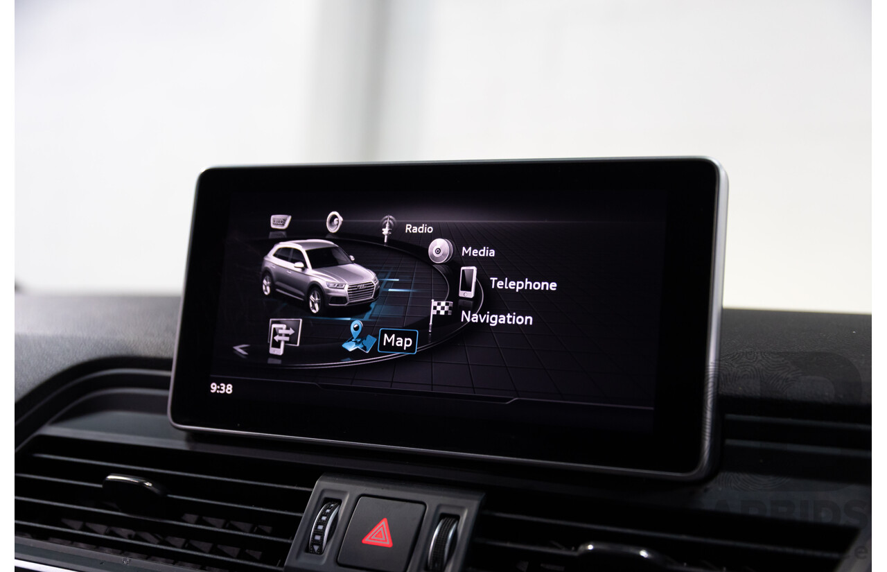 10/2019 Audi Q5 40 TDI Quattro Sport (AWD) FY MY19 4d Wagon Monsoon Grey Metallic Turbo Diesel 2.0L